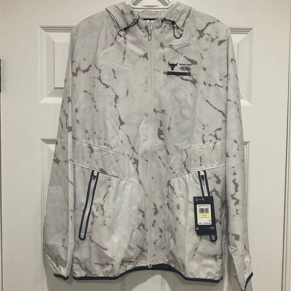 MEN'S Project Rock Unstoppable Under Armour Printed Jacket